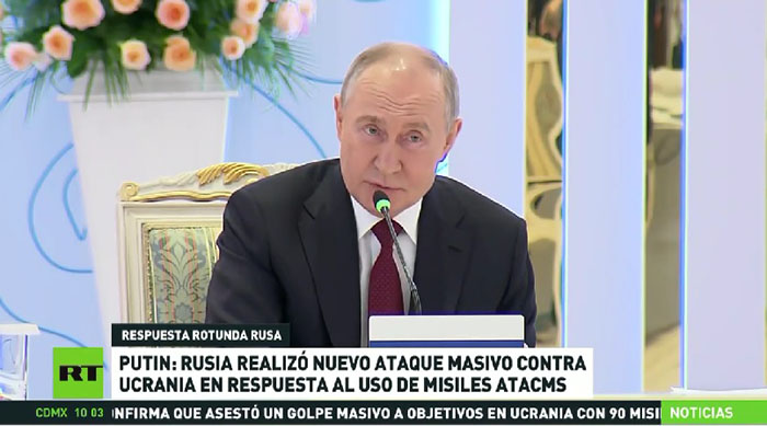 Putin: Los centros de toma de decisiones en Kiev pueden ser objetivos de ataques con misiles Oréshnik